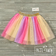 Load image into Gallery viewer, Multicolor Tutu Skirt Pre Order