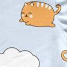 Load image into Gallery viewer, Cats in the Clouds Ruffle Dress (SWS5031)-Dresses-Sparkledots-sparkledots