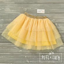 Load image into Gallery viewer, Yellow Tutu Skirt Pre Order
