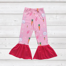 Load image into Gallery viewer, Bunnies and Carrots Bells (SWS5042)-Pants-Sparkledots-sparkledots