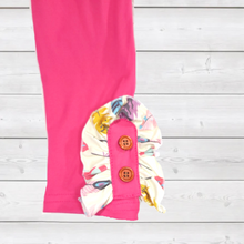 Load image into Gallery viewer, Pretty Feathers Ruffle Sleeve Outfit (SWS5046)-Outfit Sets-Sparkledots-sparkledots