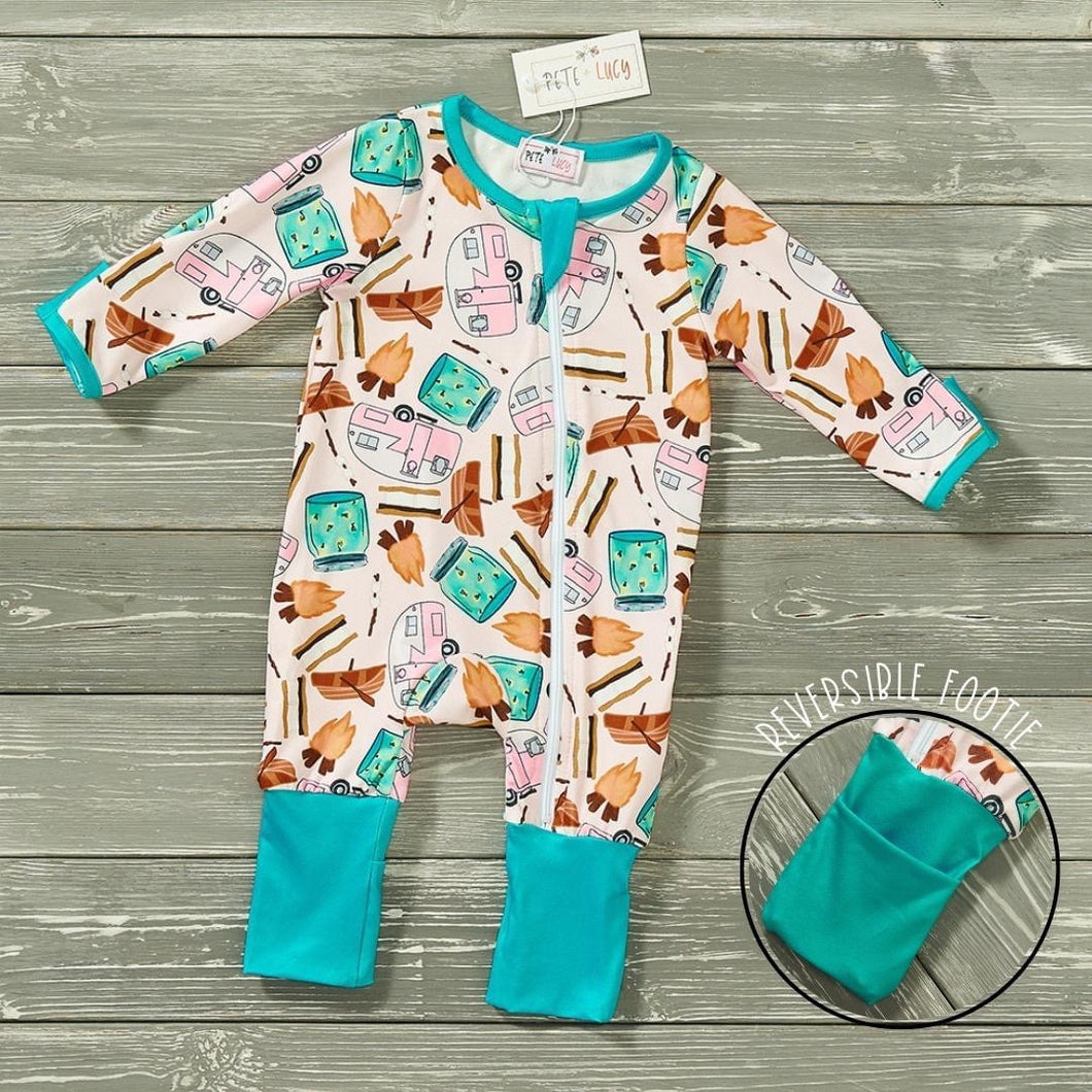 Simply S’mores infant romper