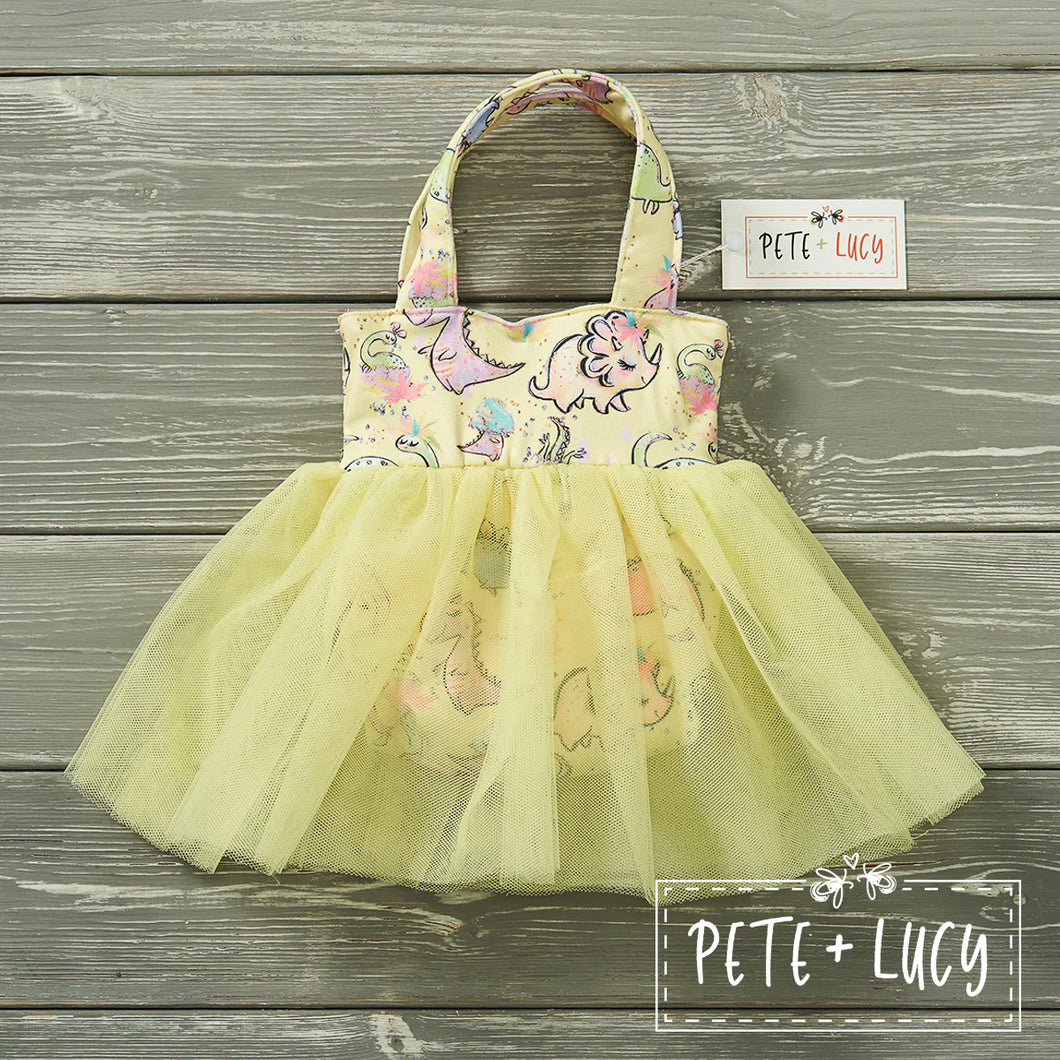 Dashin Dino’s bucket purse