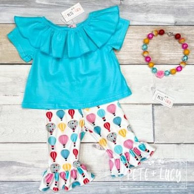 Up up and away capri set size 10/12