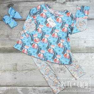 Fox pant set