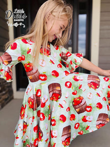 Twirly Apple Dress