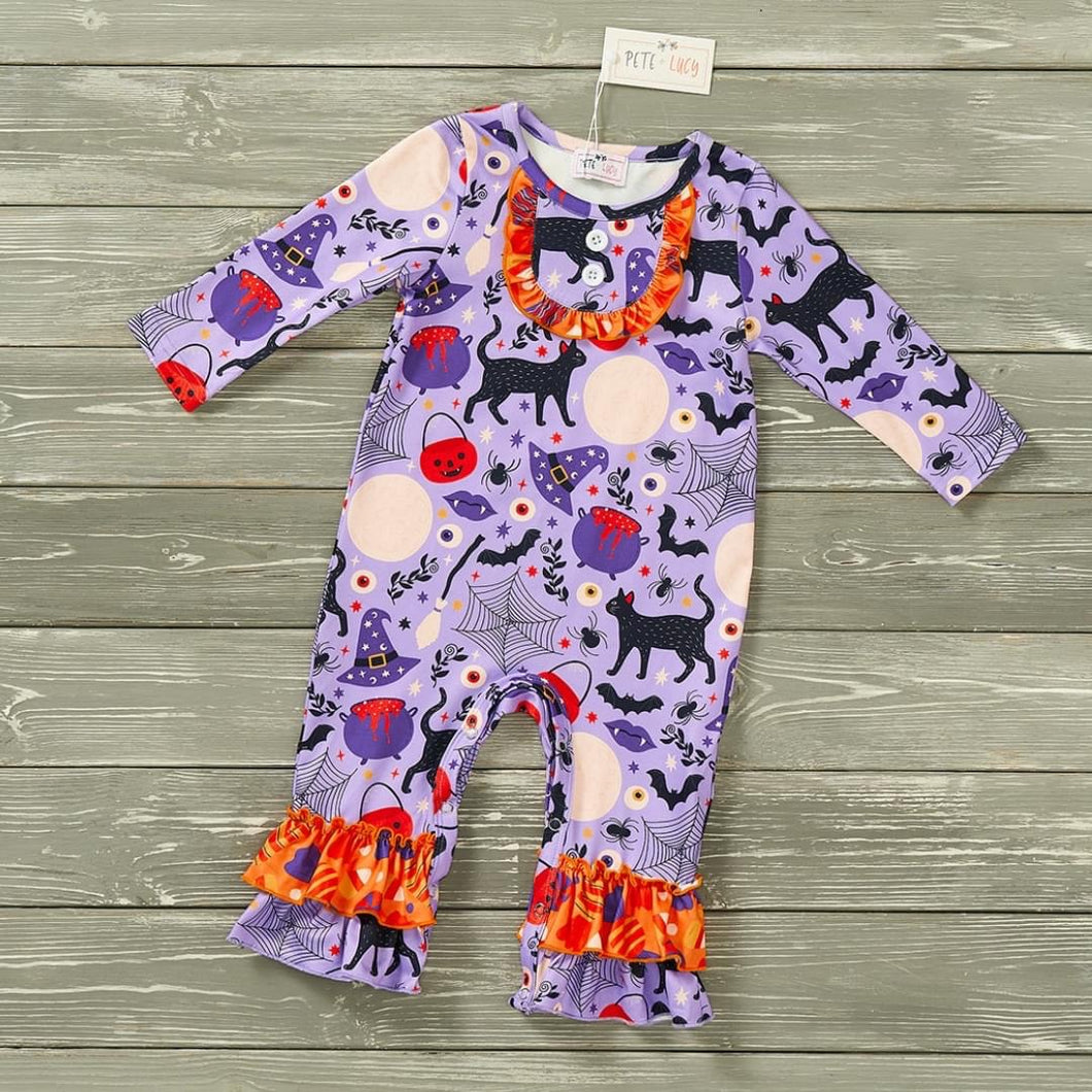 No tricks, just treats! - girl romper PREORDER