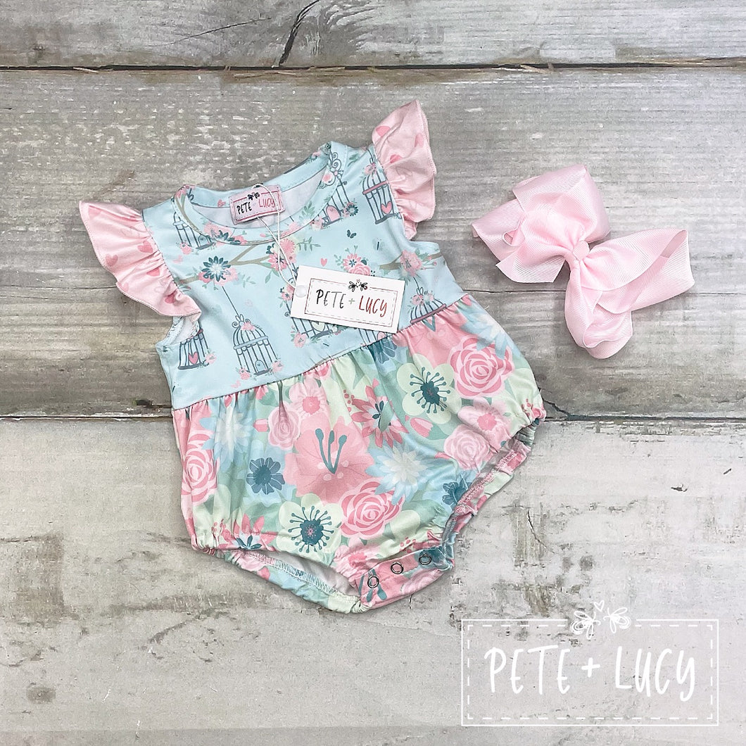 Birdcage Beauty romper