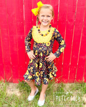 Load image into Gallery viewer, Dancing with Sunflowers dress
