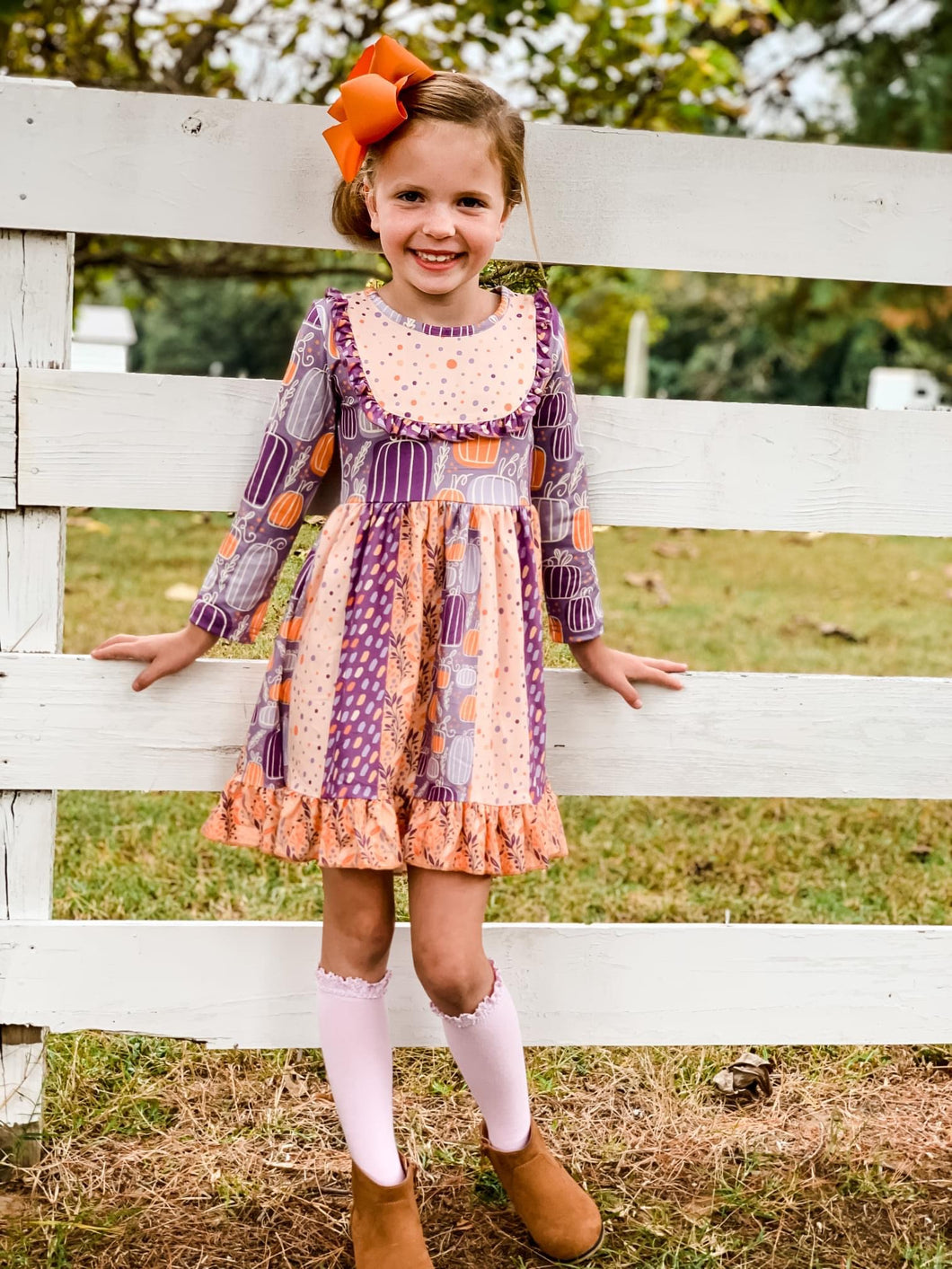 Purple Pumpkin Dress