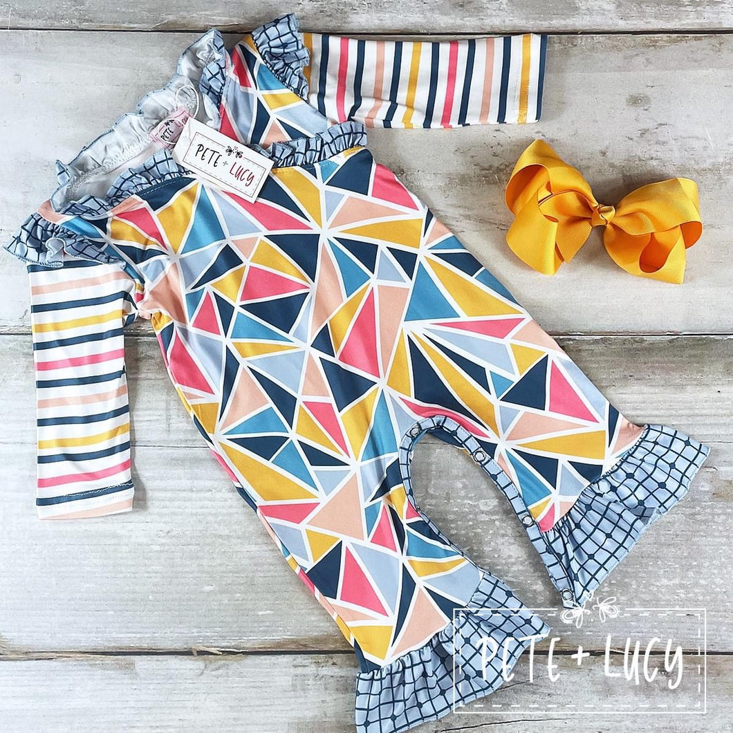 Beautiful Geo Romper