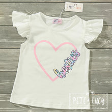Load image into Gallery viewer, Besties Girl Top Pre Order

