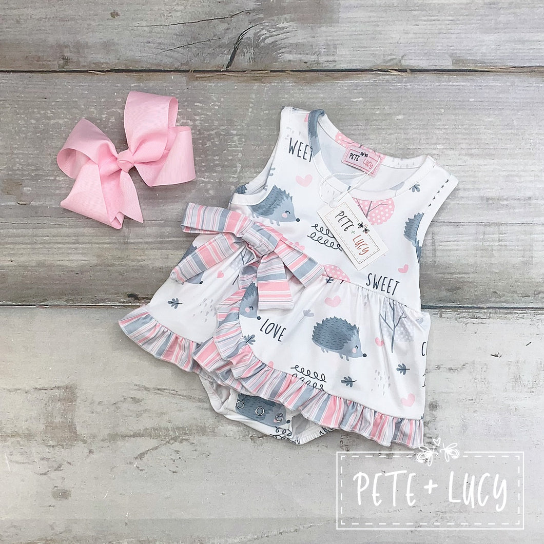 Hedgehog cutie romper