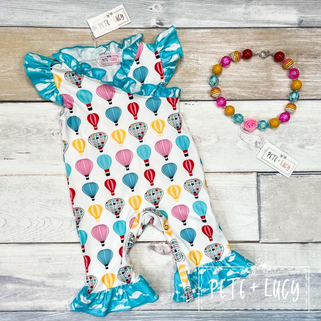 Up, Up and Away romper