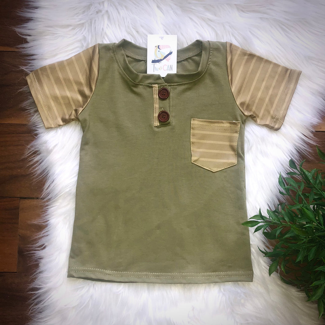 Green Leafy Shirt ** PREORDER