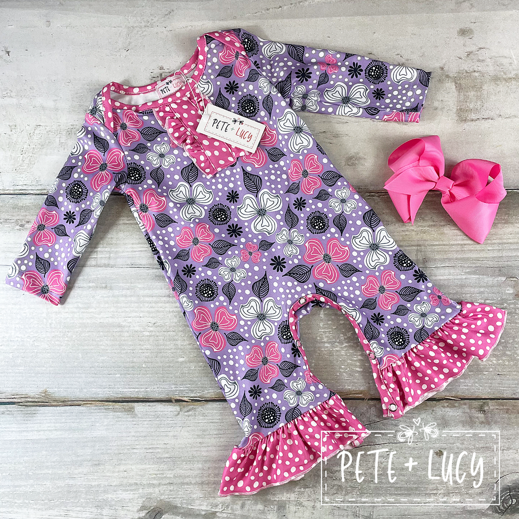 Pop of Posies Romper