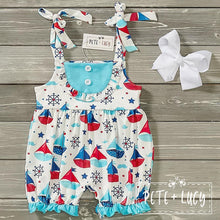 Load image into Gallery viewer, Come Sail with Me Infant Romper **Pre Order
