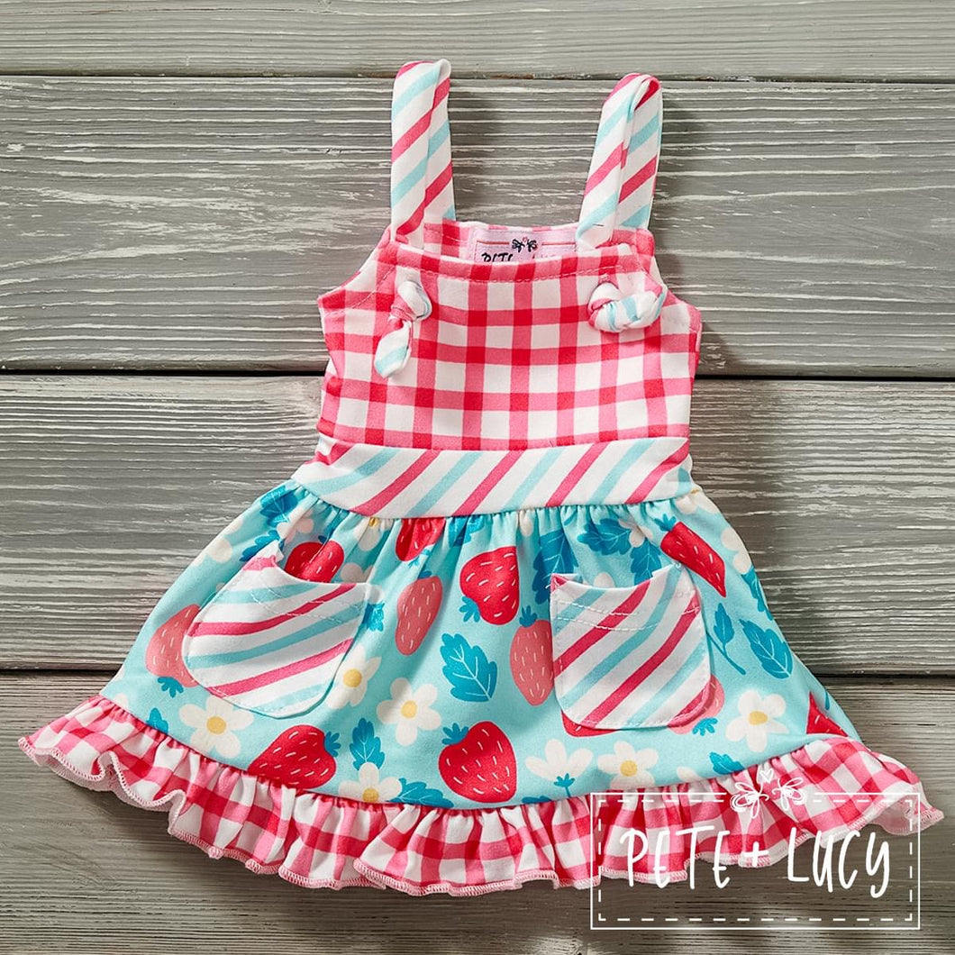Strawberry Fields Dolly Dress **Pre Order