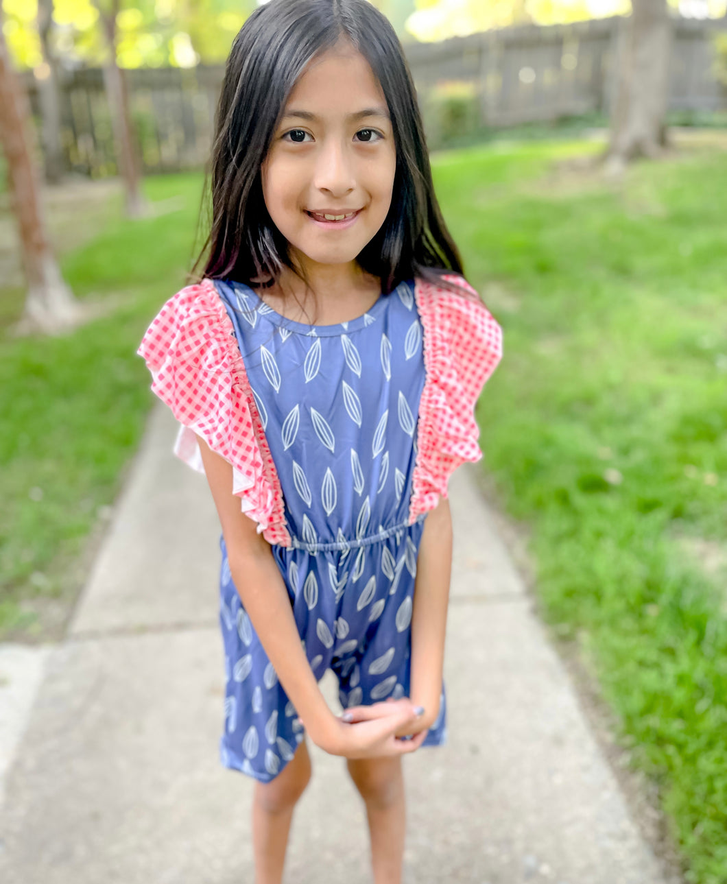 Americana Farmhouse Romper