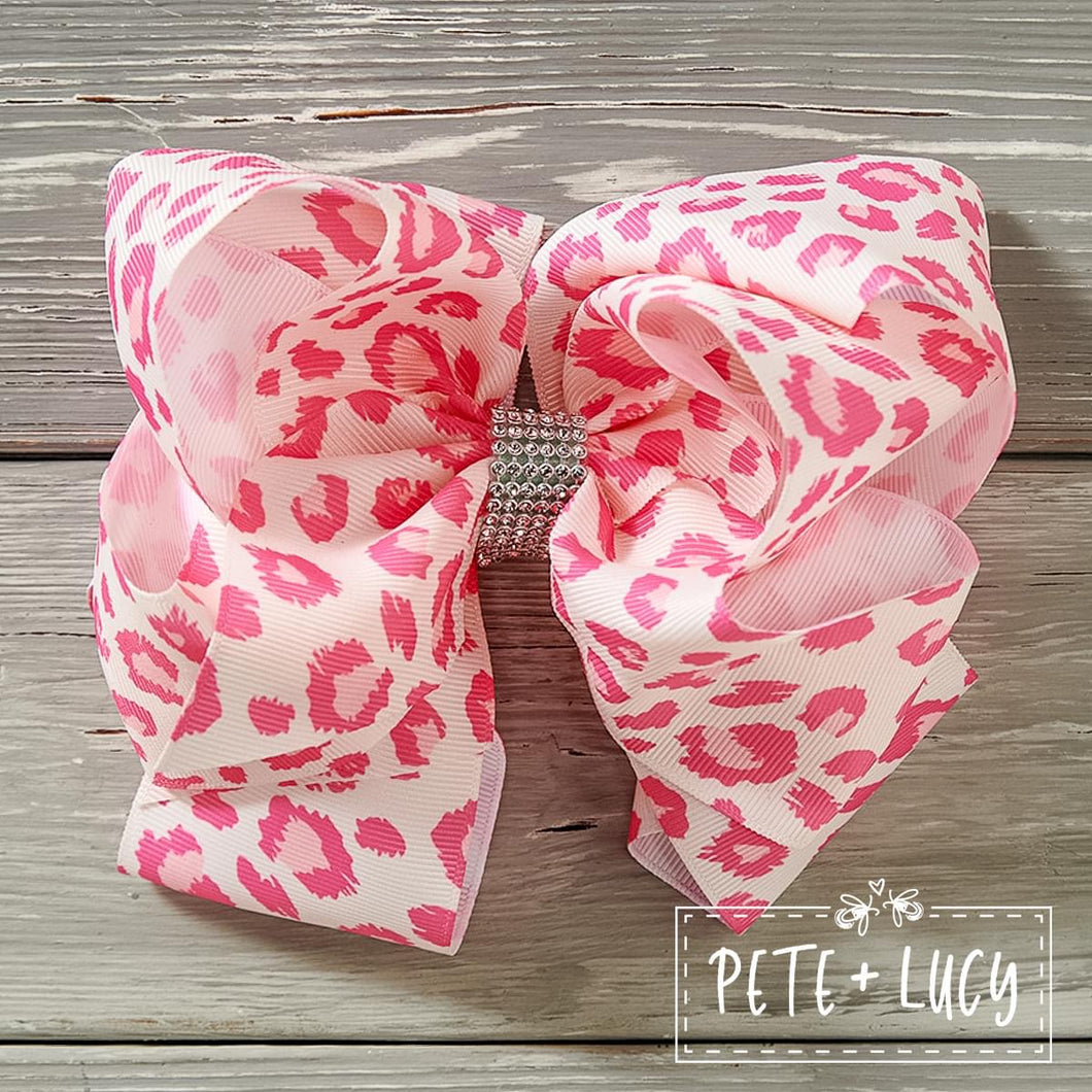Pink Safari Bow