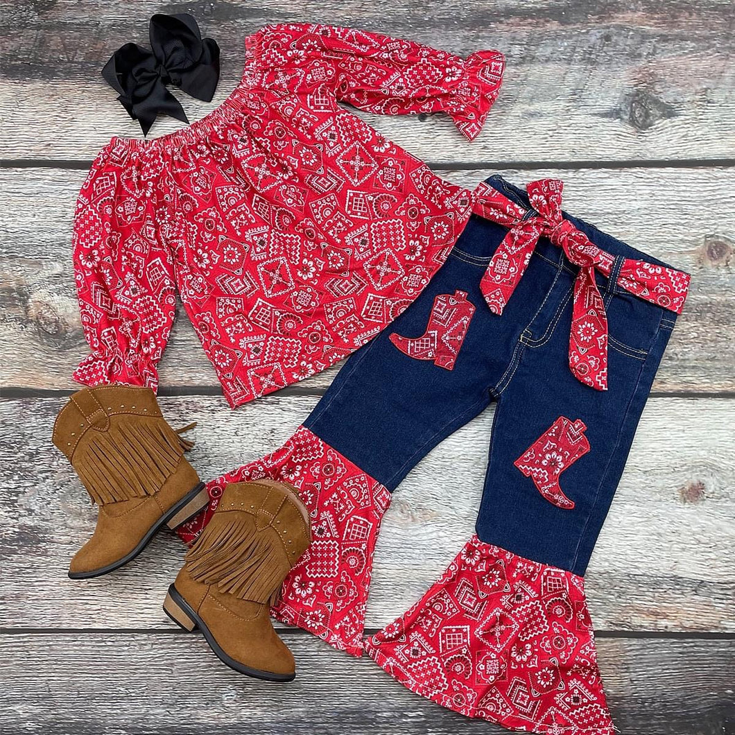 Giddy Up Denim Set
