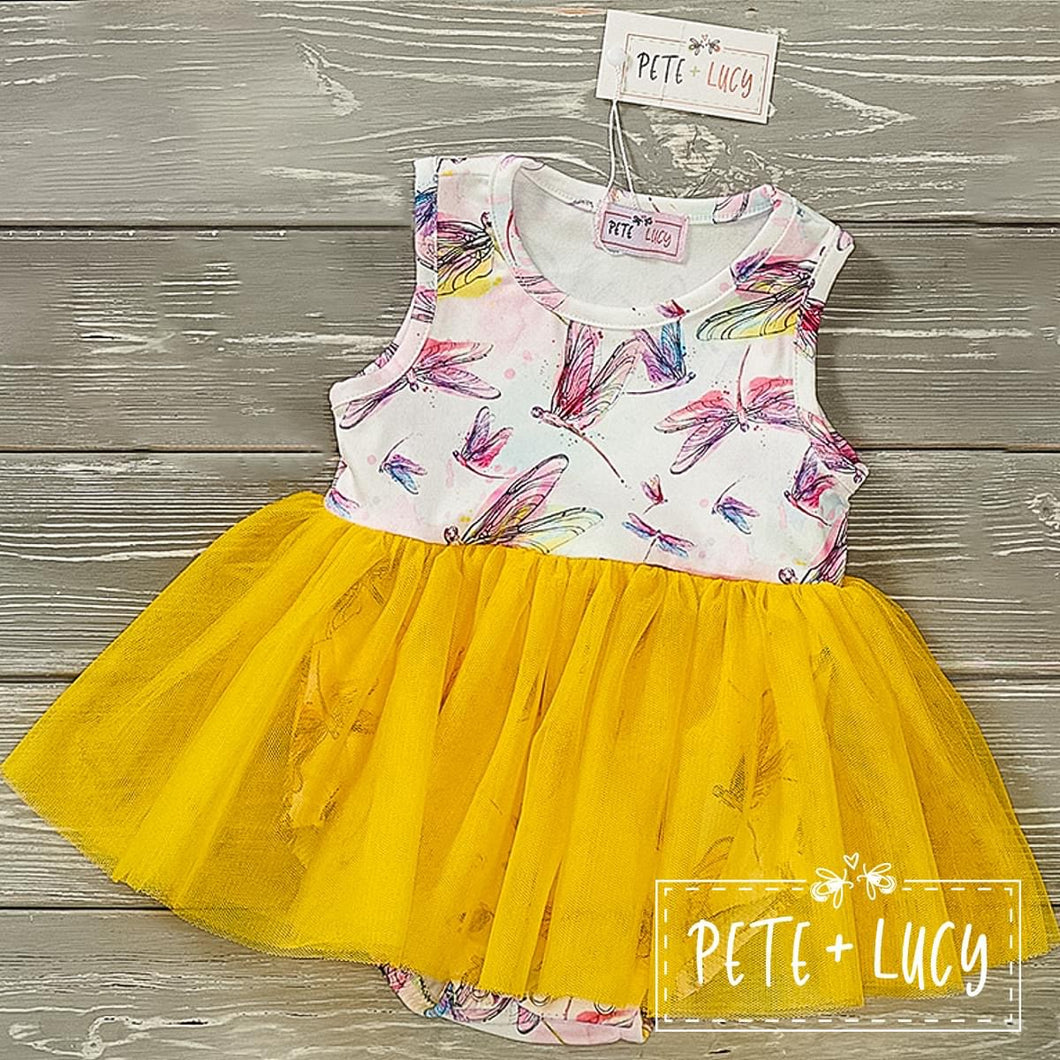 Watercolor Dragonflies Romper