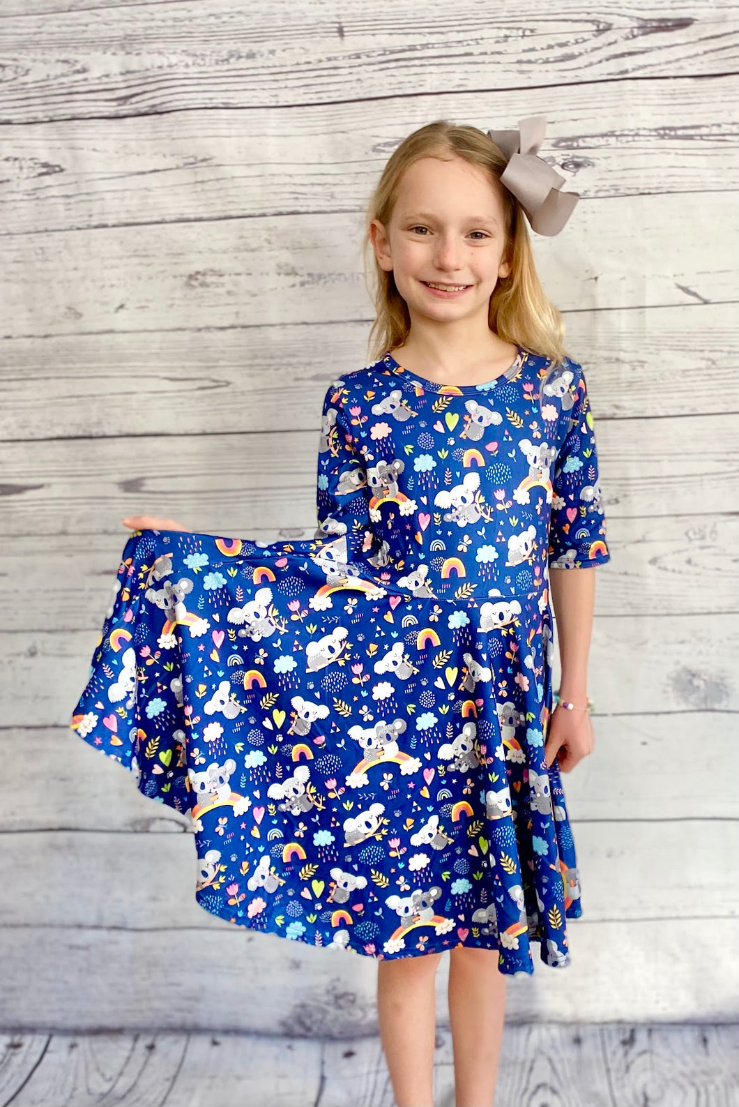 Koala Twirly Dress