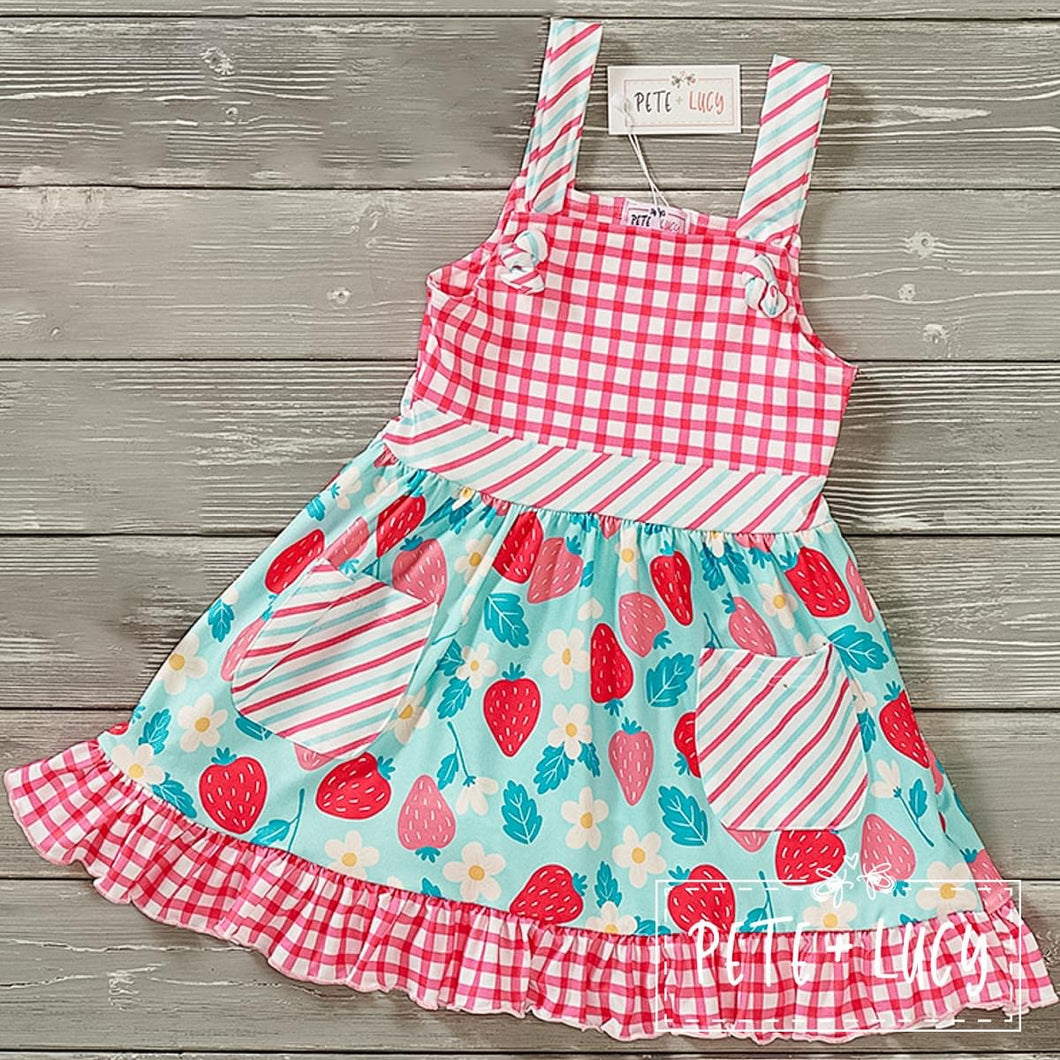 Strawberry Fields Dress **Pre Order