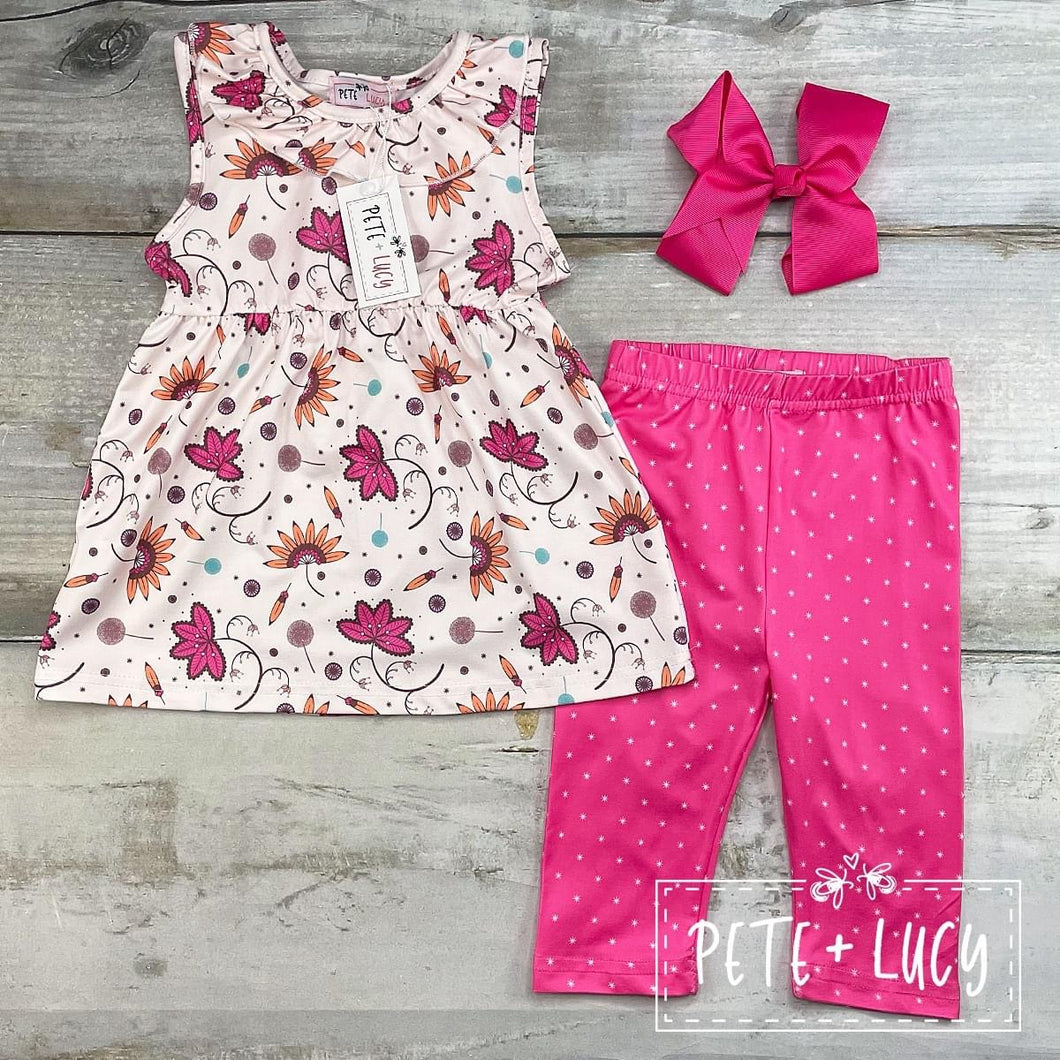 Blooms Away Capri set