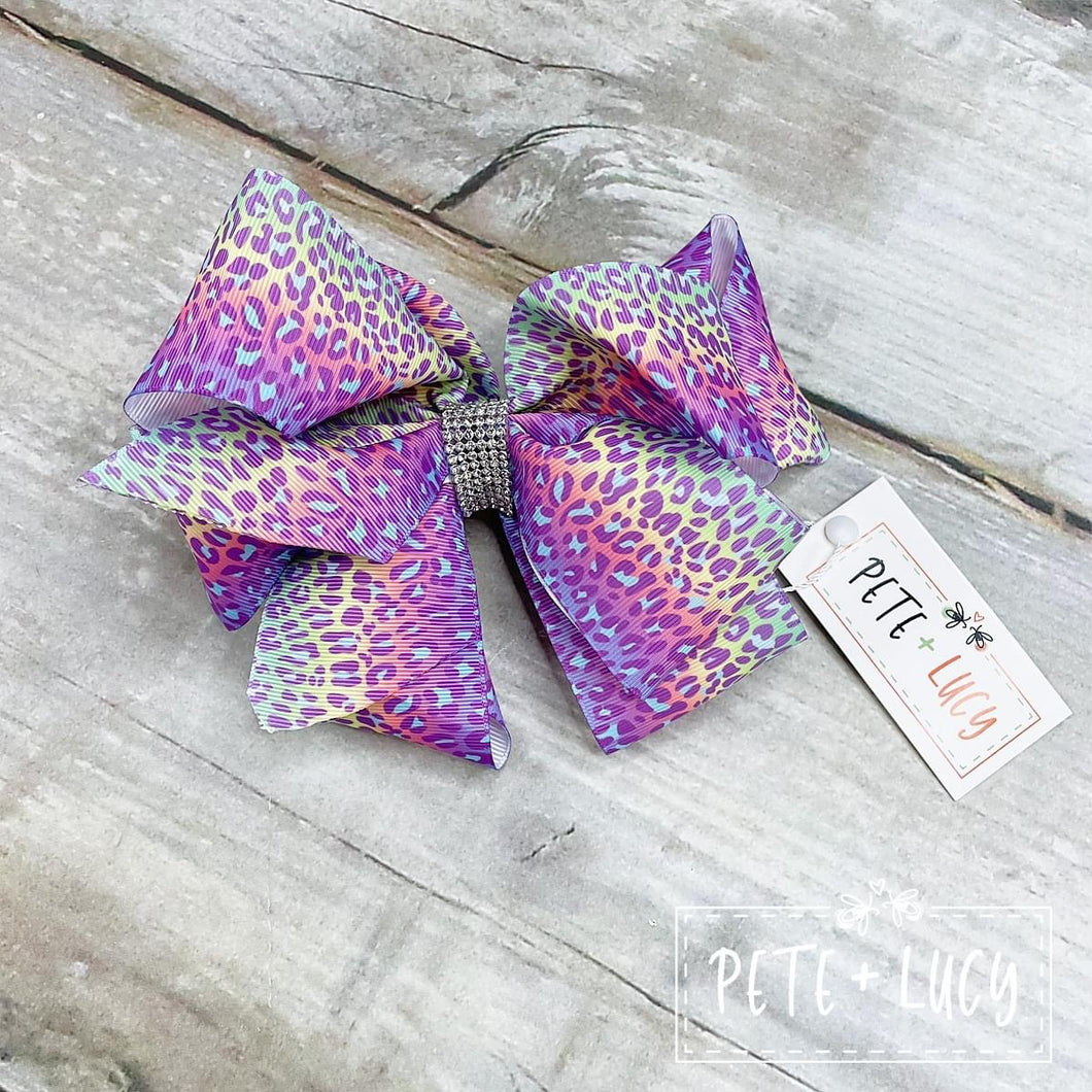 Pastel Jungle bow
