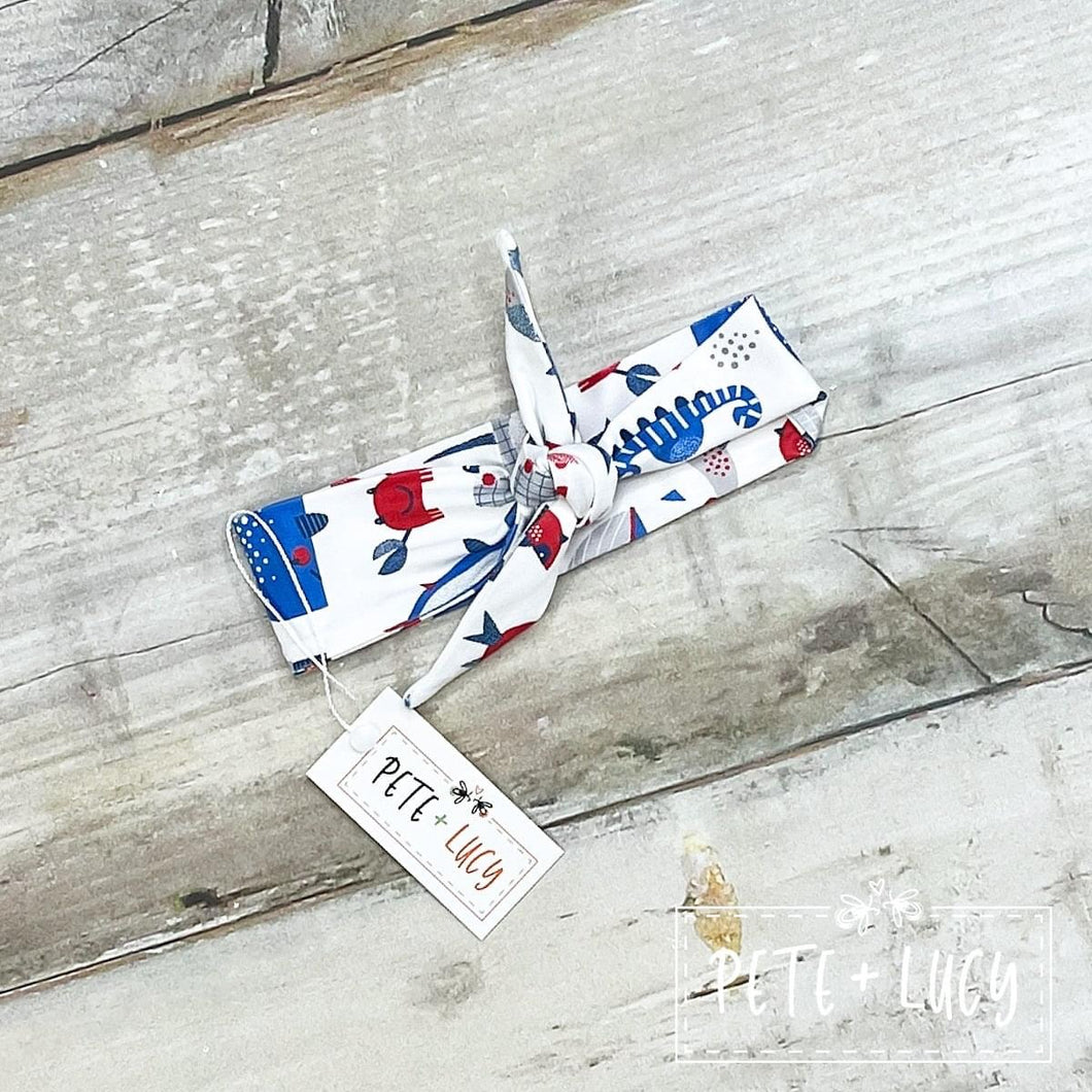 Sea Summer Friends headband **PREORDER