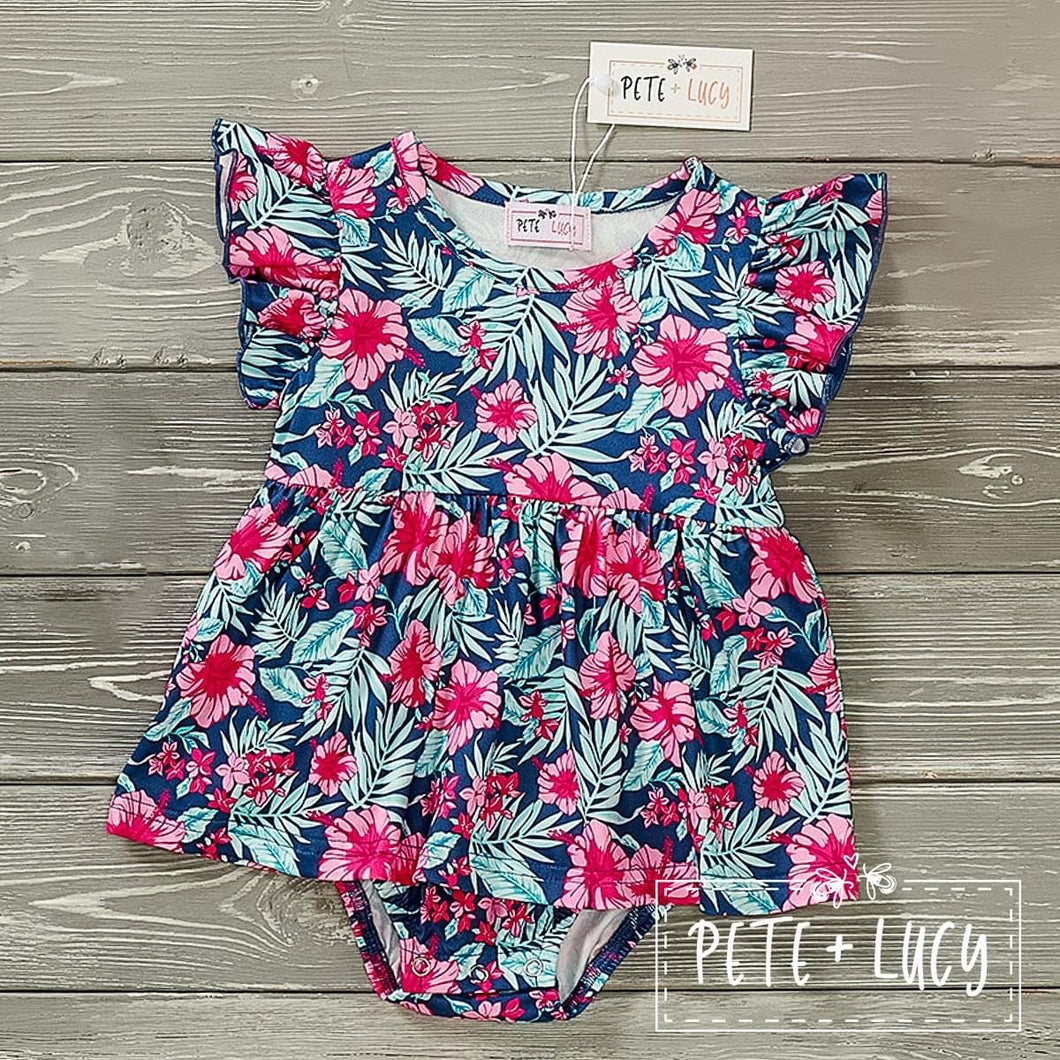 Tropical Paradise Infant Romper **Pre Order