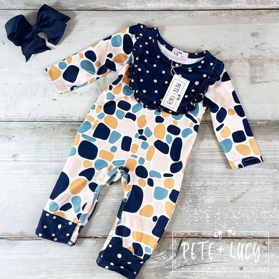 Pretty Pebbles Romper