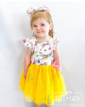 Load image into Gallery viewer, Watercolor Dragonflies Dress
