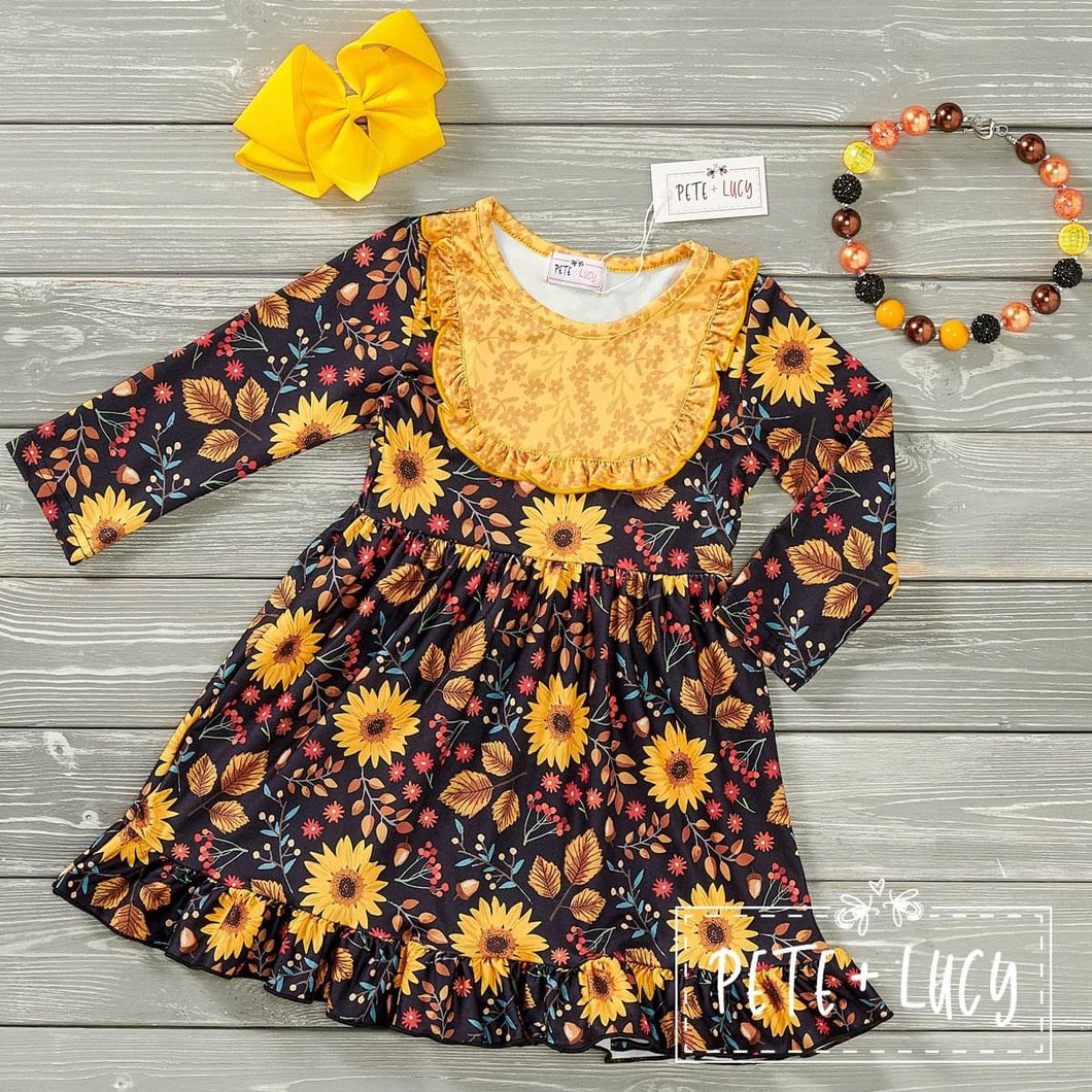 Dancing with Sunflowers dress