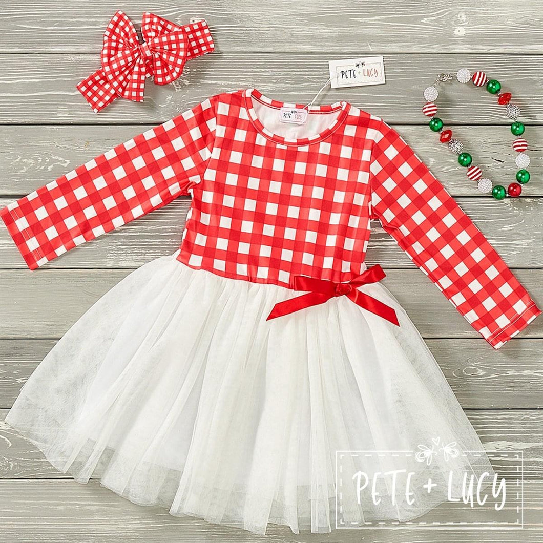 Christmas Sweets Tulle dress **PREORDER
