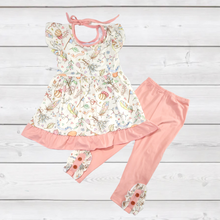 Load image into Gallery viewer, Spring Celebration Ruffle Sleeve Outfit (SWS5045)-Outfit Sets-Sparkledots-sparkledots
