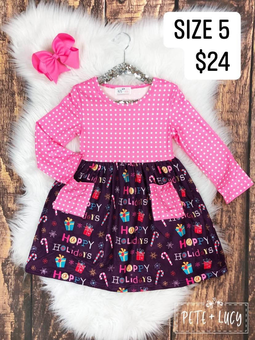 Happy Holidays  Dress