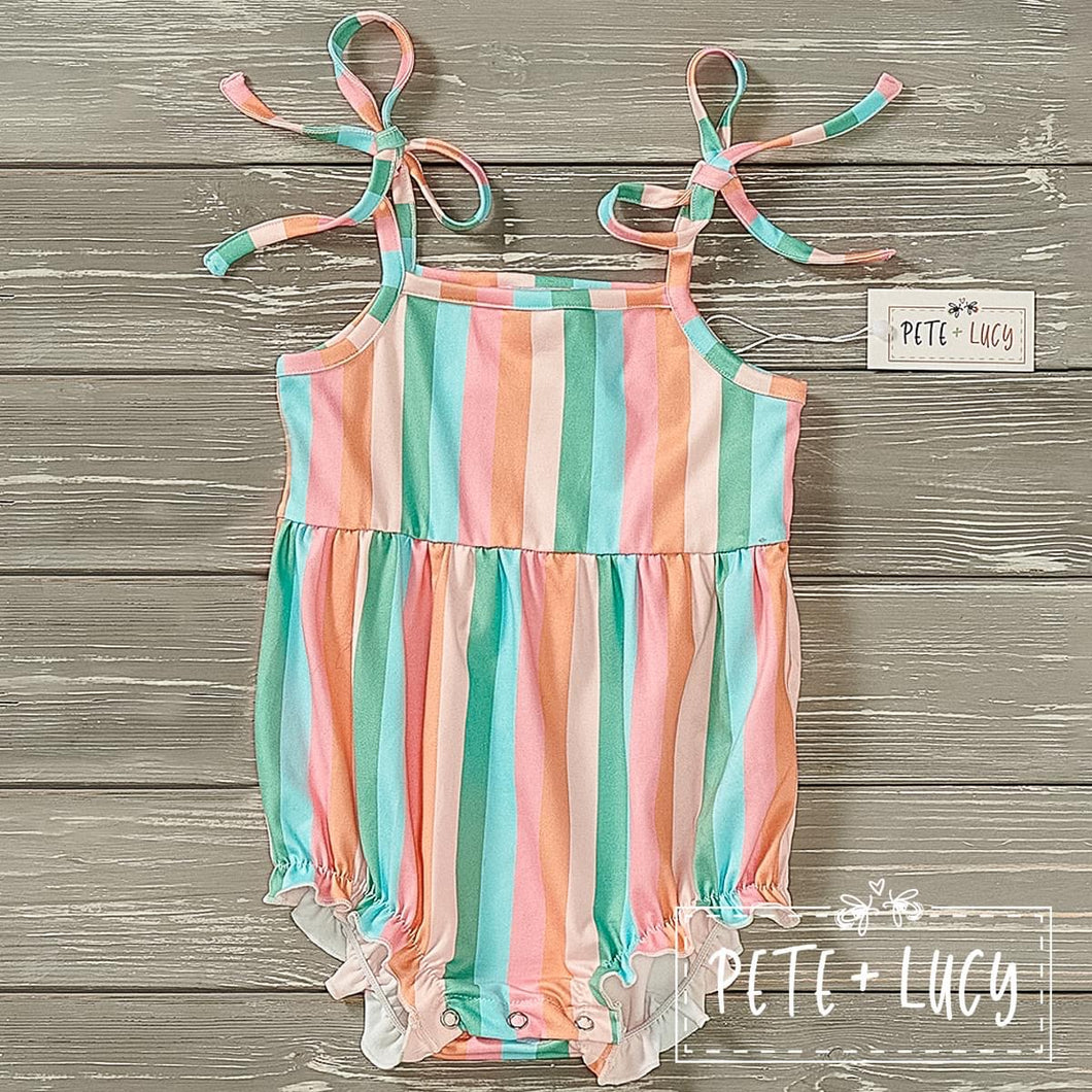 Summertime: Stripes Romper *Pre Order