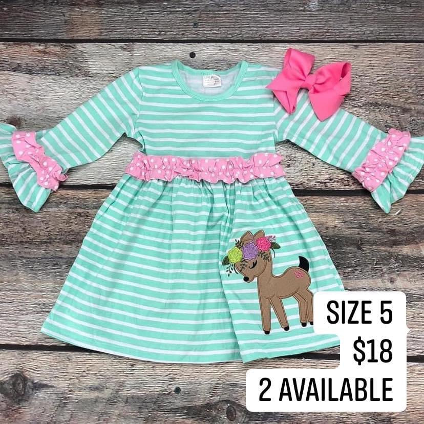 Christmas Deer dress