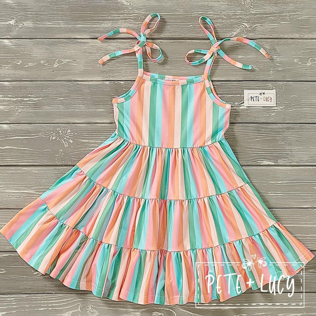 Summertime: Stripes Girl Dress *Pre Order