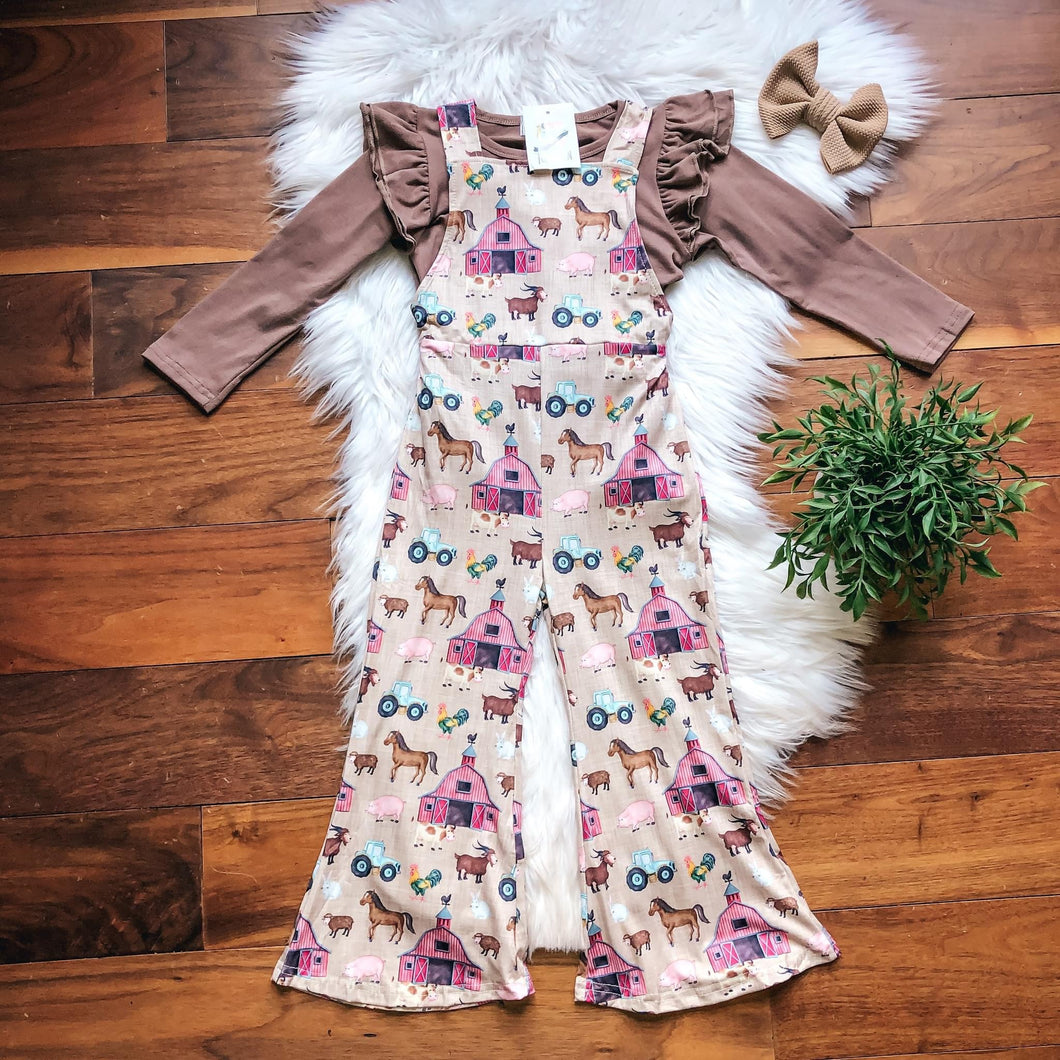 E-I-E-I-O Overall Flare set ***PREORDER***
